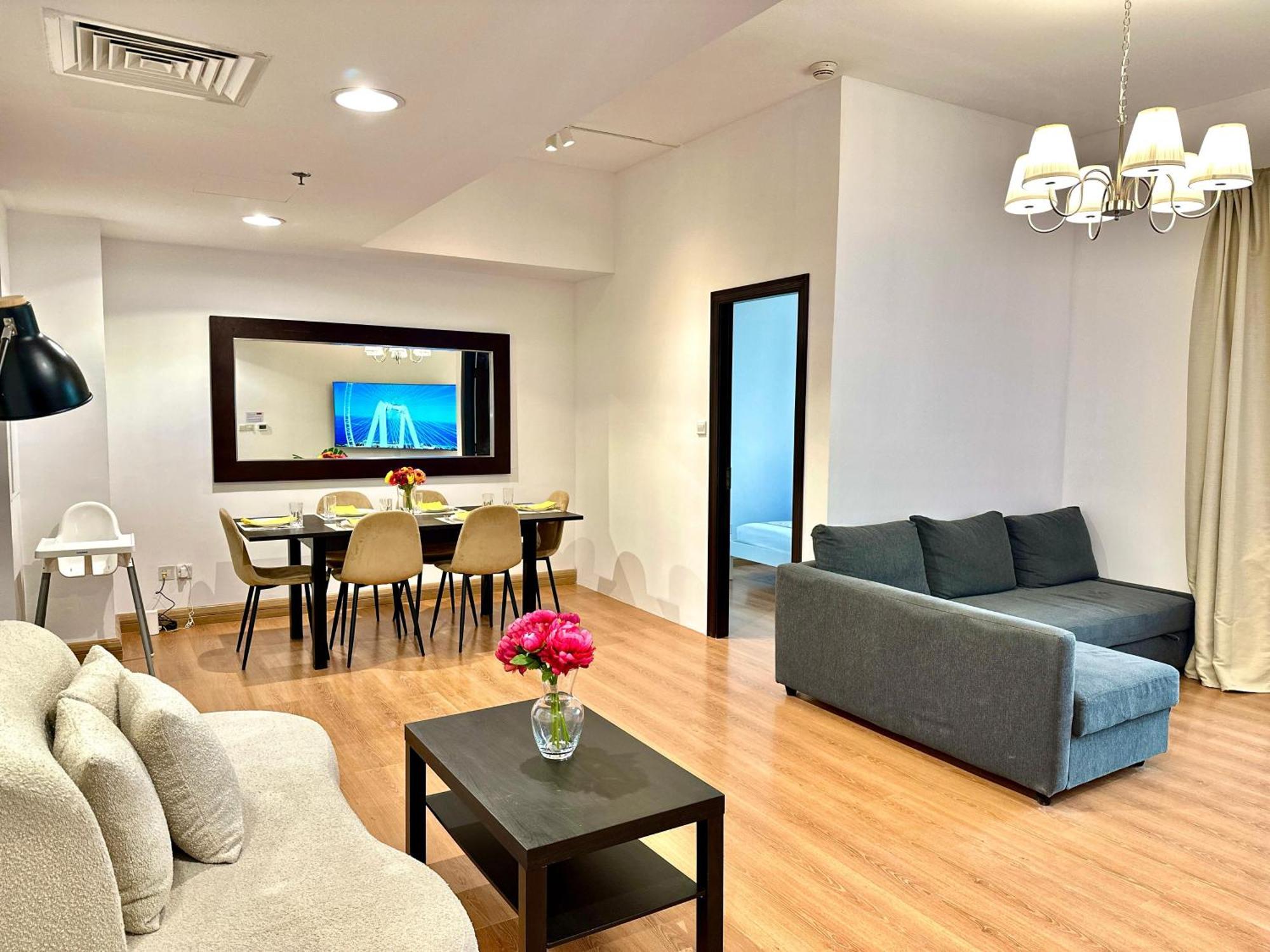 Beautiful 2Br & 4Br Apartments On Jbr Beach, Walking Distance To Bluewaters Island - By Sunkissed Holiday Homes Dubai Ngoại thất bức ảnh